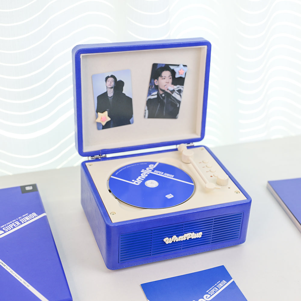 WhatPlus C300 CD Player, Bluetooth Speaker Player, Phonograph, Gift, A